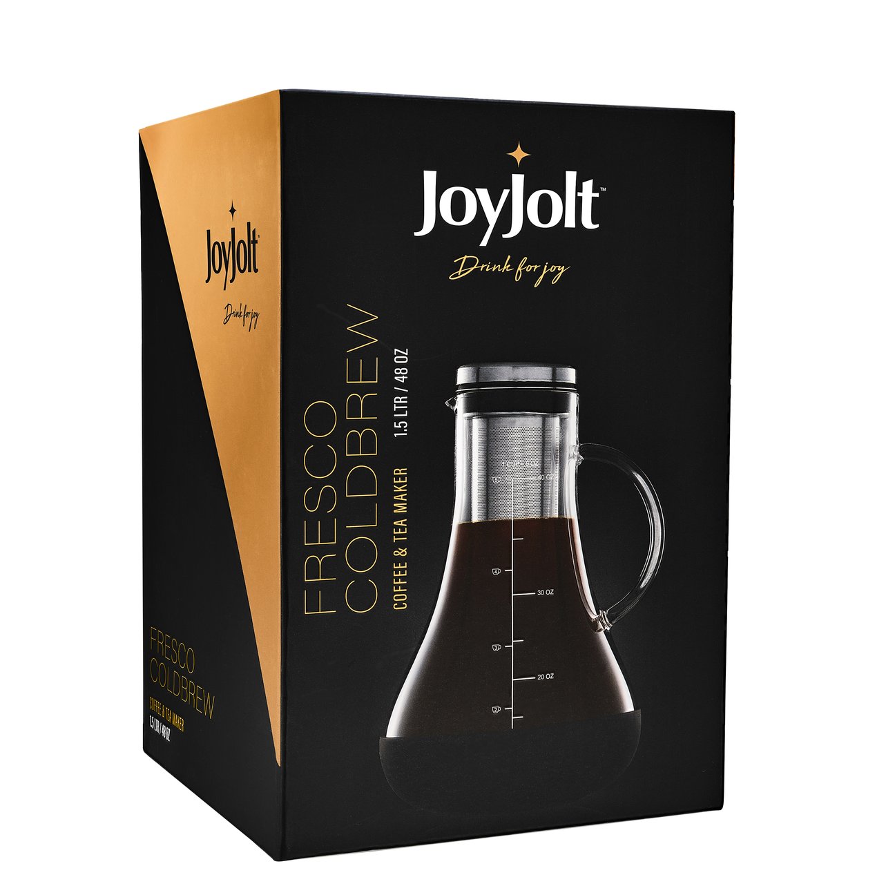 and Mug Set JoyJolt Cold Brew Coffee Maker 